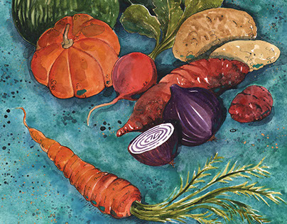 November Cover Art, Kimberton Whole Foods