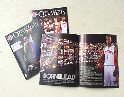 Pistons Courtside Quarterly Magazine