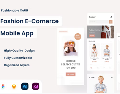 Fashion E-Commerce App Template.