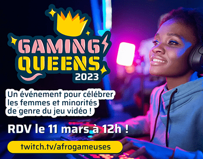 Branding Twitch - Gaming Queens 2023