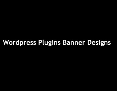 Wordpress Plugin Designs!!!