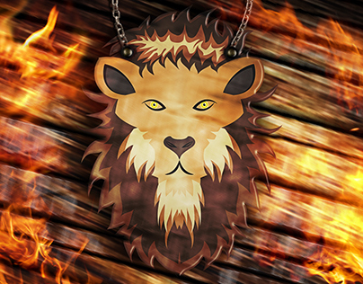 Lion Logo (zodiac sign/star sign)