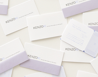 KENZOKI shopcard, invitation, flyer