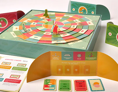 Merry Go Round Board Game