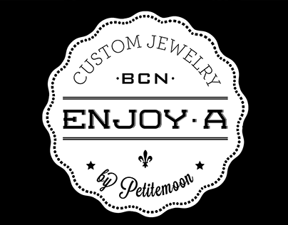 Logo design for Enjoy-a: Custom Jewerly