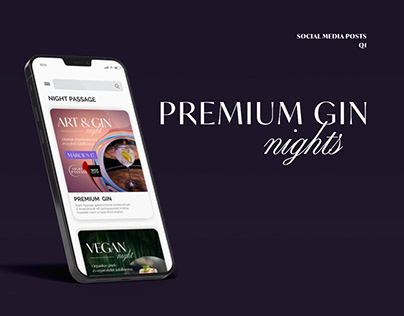 Premium Gin - Social Media