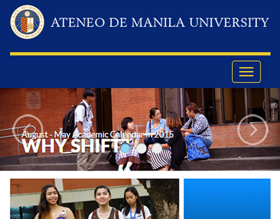 Ateneo De Manila University (On Mobile)