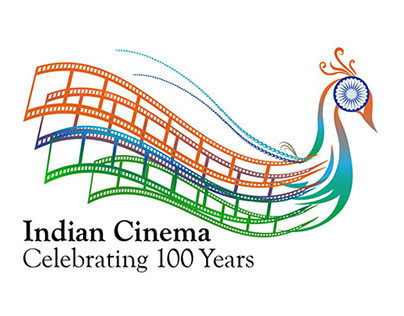 Celebrating 100 Years Indian Cinema Logo