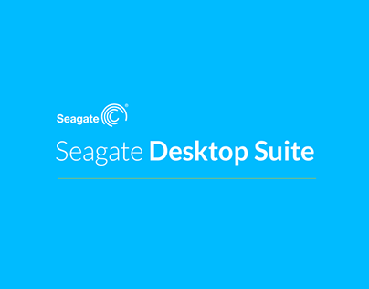Seagate Desktop Software Suite