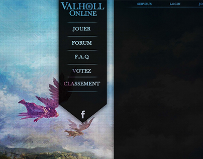 Valholl Online template