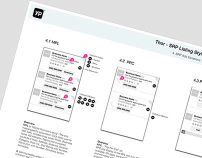 YP Mobile Web Update Wireframes - Two