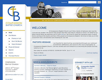 Compassion Baptist Church Web