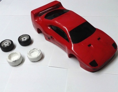 Ferrari F40 (thermocol model)