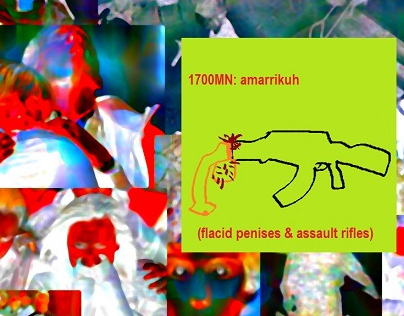 1700MN: amarrikuh (flaccid penises & assault rifles)