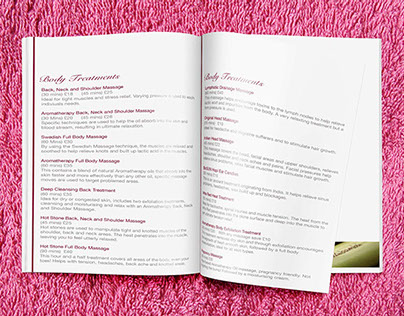 Beauty Room Brochure Design
