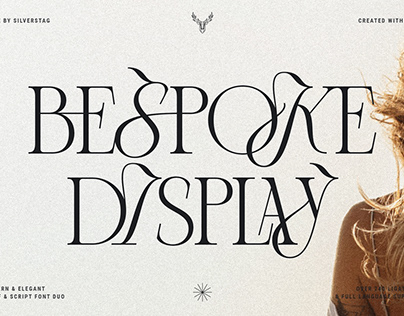 Project thumbnail - Bespoke Display - Elegant Serif & Script Font Duo