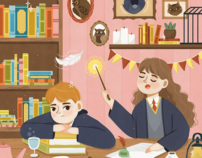 "Harry Potter" Illustrations