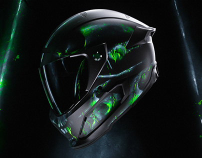 Ruroc / Raptor Alien Helmet Artwork