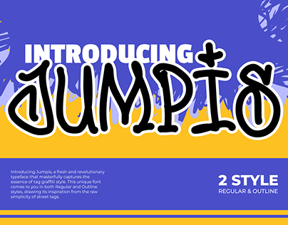 Jumpis - Graffiti Typeface