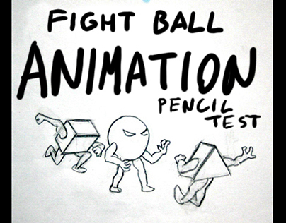 Fight Ball Animation Pencil Test 2007