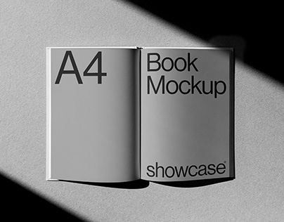 A4 Book Mockup Series