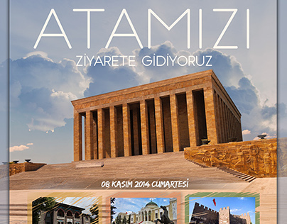 ITU GVO Ekrem Elginkan High School Ankara Travel Poster