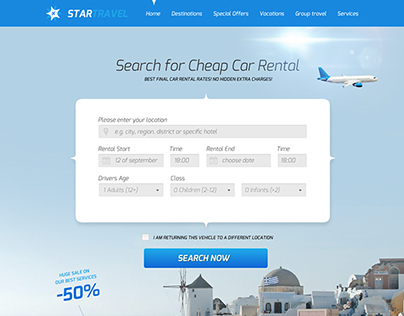 Star Travel - Online Booking 24 PSD Templates