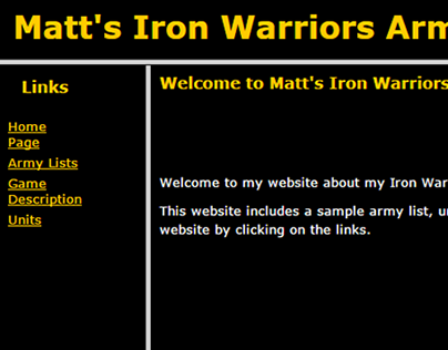 Iron Warriors Army