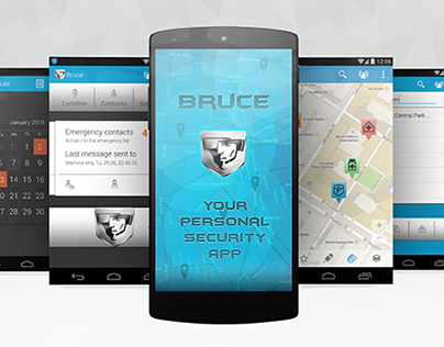 Personal Security Mobile App | UI/UX Design