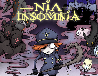 Nia Insomnia Character Design Samples