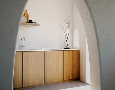Cycladic inspired Kitchen