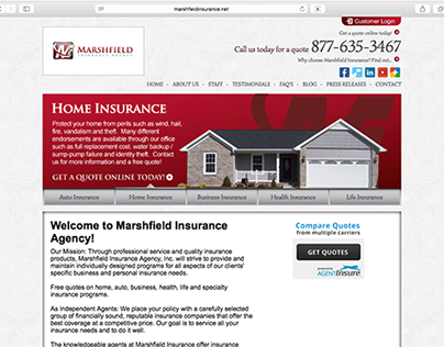 Website - Marshfield Insurance