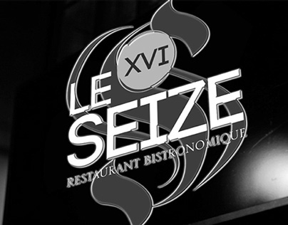 Restaurant Le Seize - communication visuelle globale