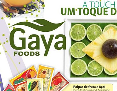 Gaya Foods Magazine Adverts