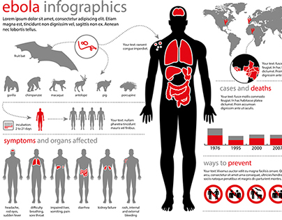 Ebola infographics