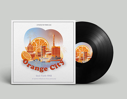 Orange City (playlist illustration)