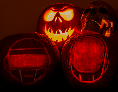 Daft Punk Halloween Jack-O-lantern