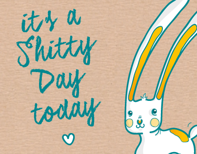 Shitty Day Bunny