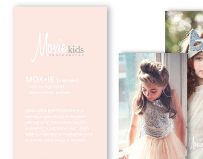Moxie Kids Photography Promo Card