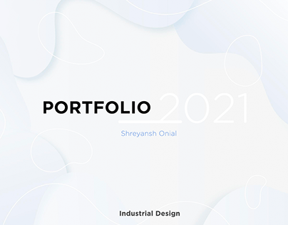 Industrial Design Portfolio 2021'
