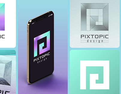 pixtopic design // logo design