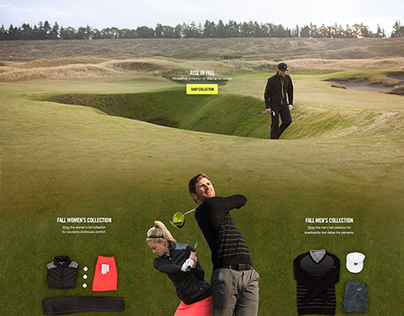 Nike Golf Homepage