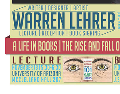 Warren Lehrer Poster