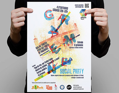 Grameen Social Party A3 Poster