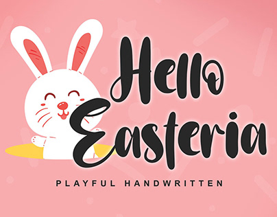 Hello Easteria Handcrafted Font