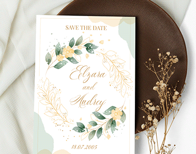 Wedding Invitation Projects | Photos, videos, logos, illustrations and  branding on Behance