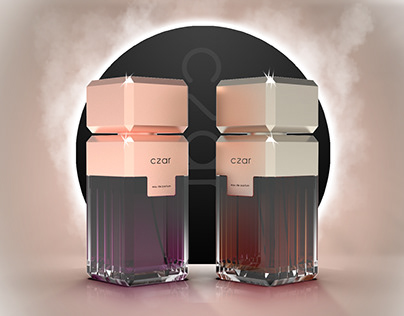 czar- concept perfume bottle