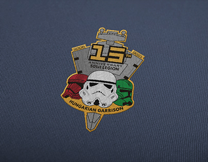 15th Anniversary Patch for the 501st Hungarian Garrison