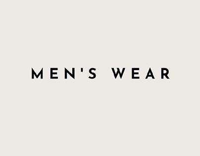 Men's Wear (customisation)