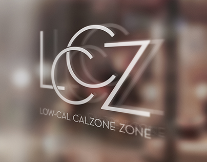 The Low-Cal Calzone Zone Branding